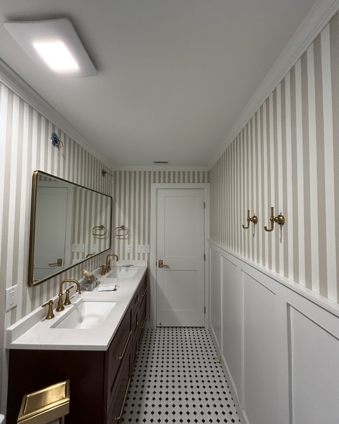 Premium cabinet refinishing with factory-grade finish